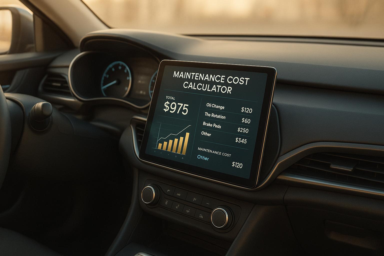 Vehicle Maintenance Cost Calculator